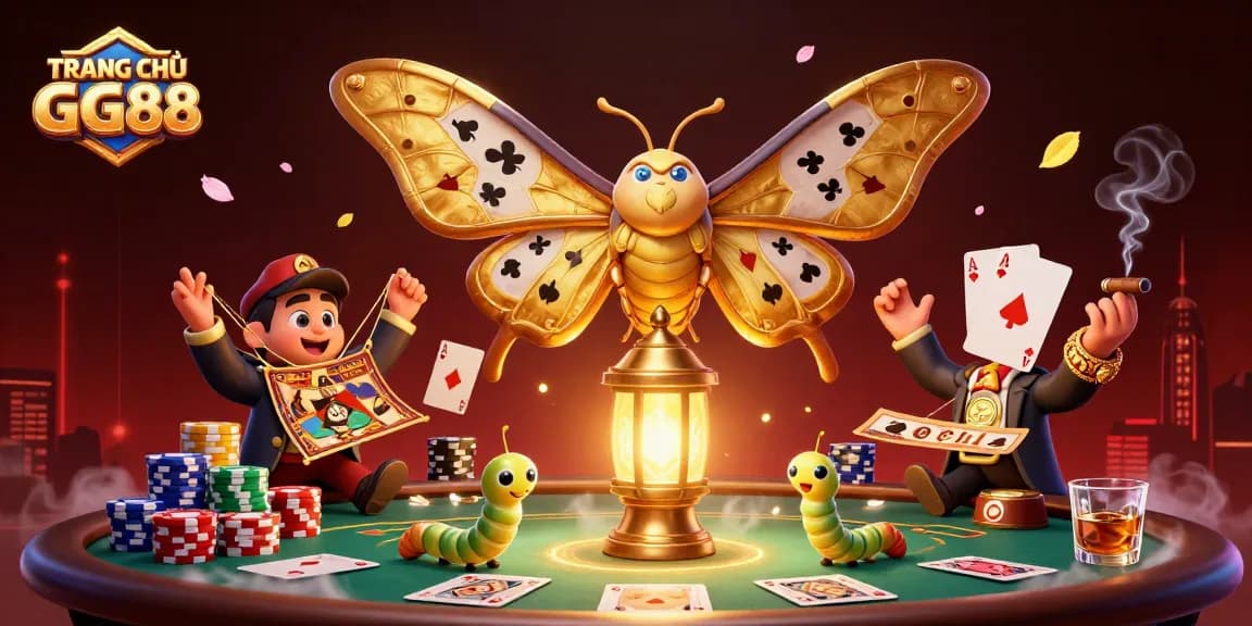 Engage in thrilling gambling excitement on TRANG CHỦ GG88 with vibrant casino visuals and stunning characters.