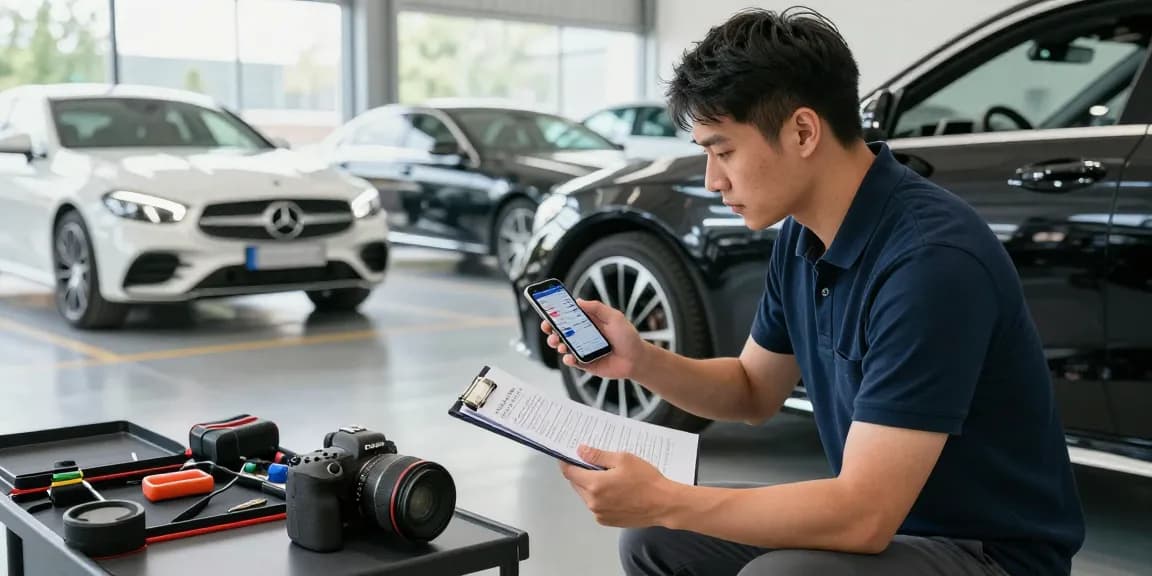 Insider pricing assessment for benz second hand in a professional automotive setting.
