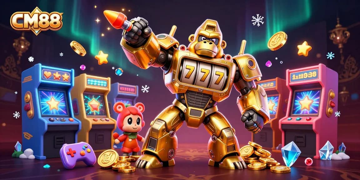 Engage in thrilling action with CM88's vibrant gaming scene packed with excitement and captivating visuals.