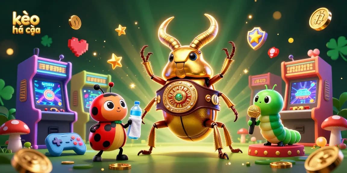 Win big with kèo nhà cái while enjoying a vibrant casino-themed illustration featuring dynamic characters.