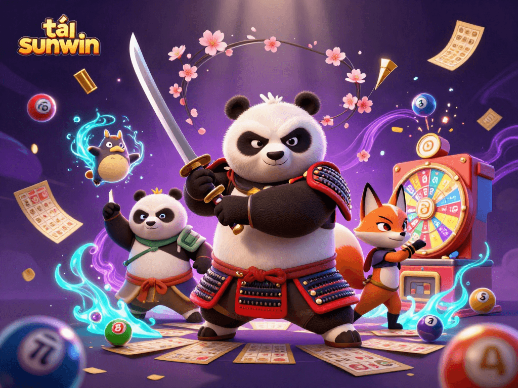 Engage in thrilling lottery action with tải sunwin, featuring a dynamic 3D scene.