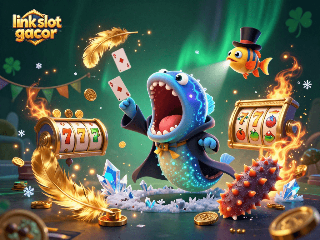 Experience the thrill of gaming with link slot gacor as magical sea creatures bring slot jackpots to life.