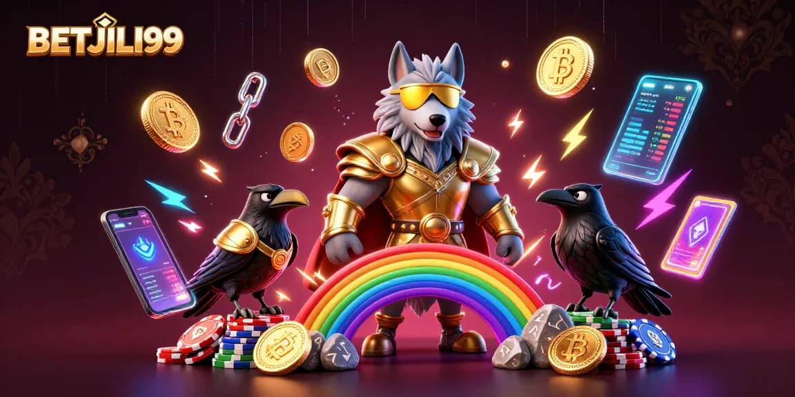Engage in gaming excitement with BETJILI99 as Odin and his ravens traverse casino realms.