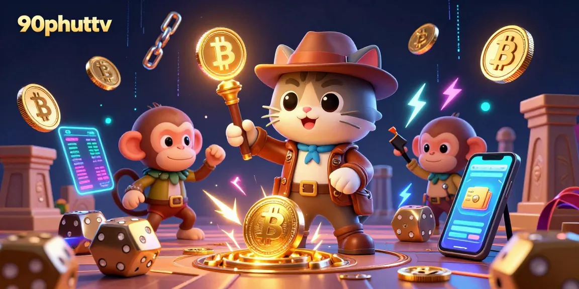 Experience thrilling gameplay at 90phuttv with vibrant characters and dynamic elements in a captivating casino scene.