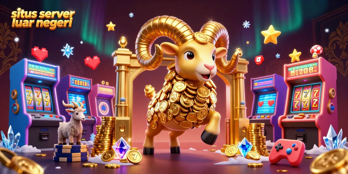 Experience thrilling gameplay at situs server luar negeri with vibrant 3D casino elements.