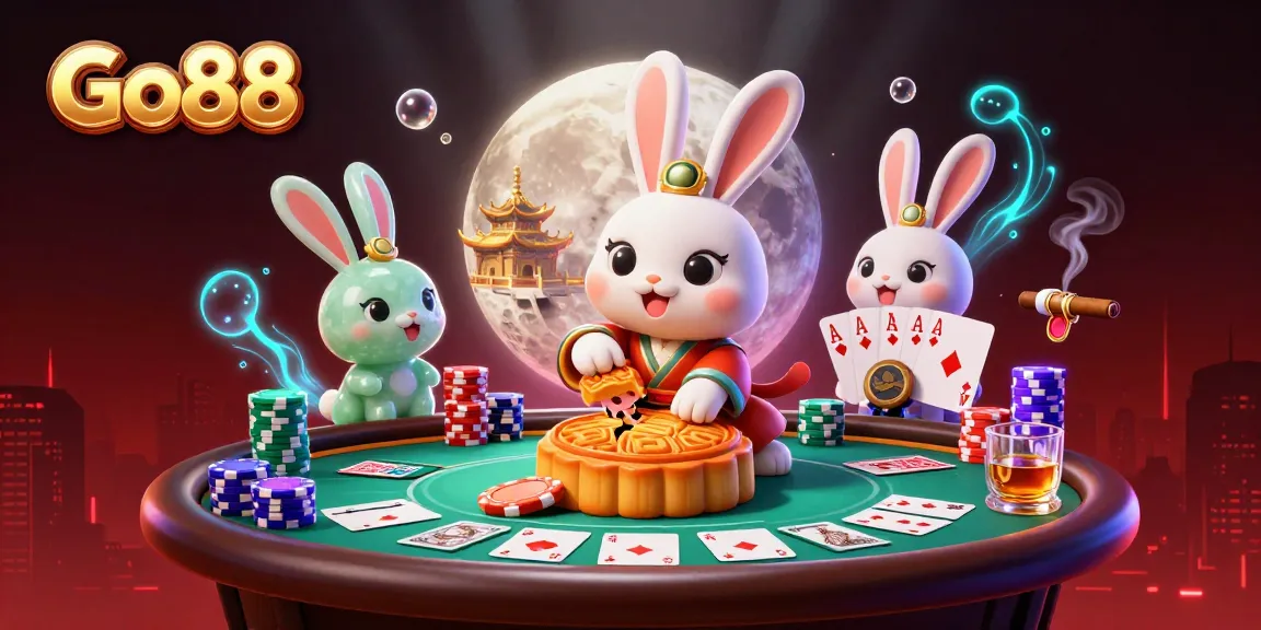 Go88 offers thrilling winnings while enjoying 3D cartoon-inspired gambling scenes.