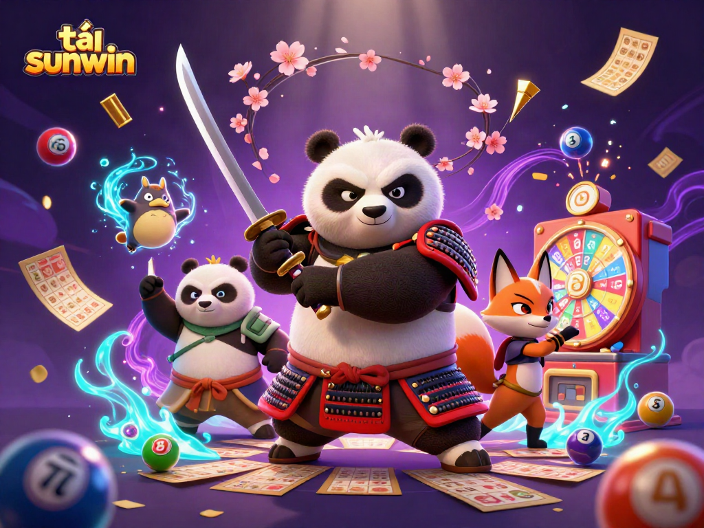 Engage in thrilling lottery action with tải sunwin, featuring a dynamic 3D scene.