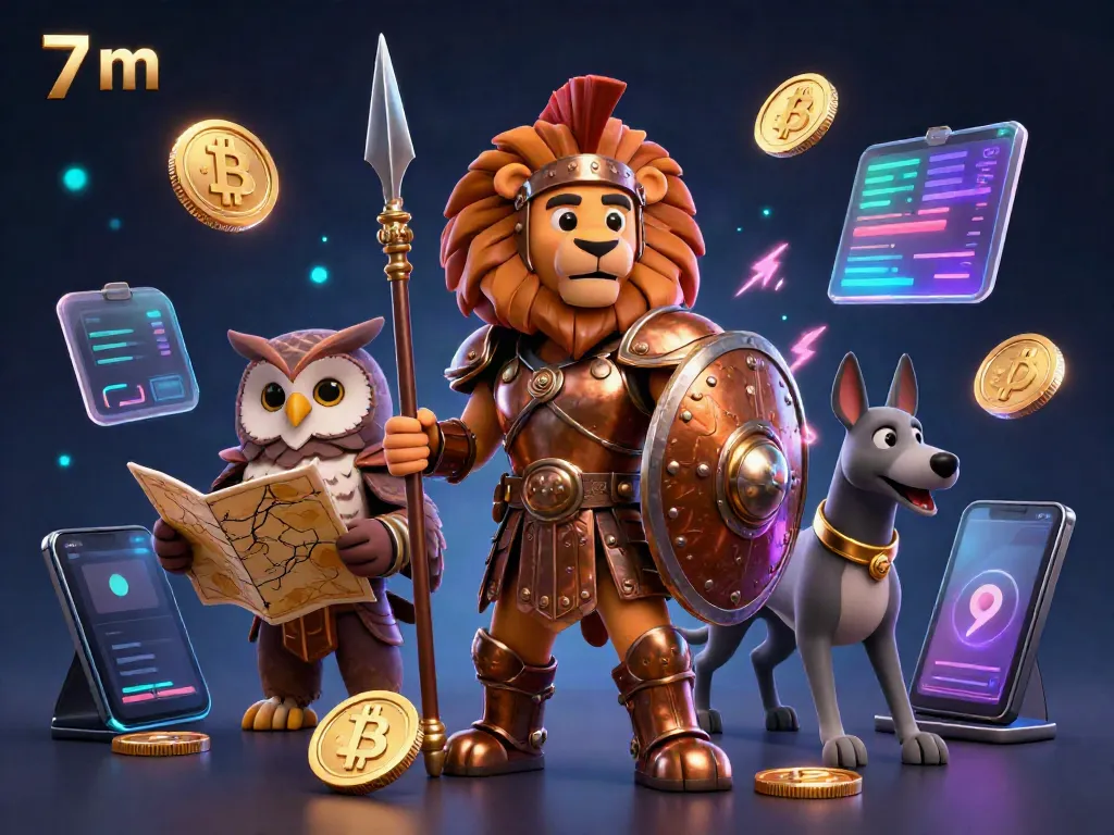 Engage in thrilling action with 7 m as a Spartan lion and owl strategists team up in a dynamic sports betting scene.