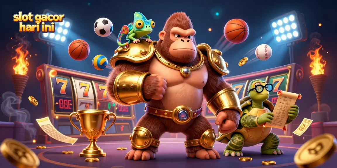 Experience thrilling gameplay with slot gacor hari ini featuring dynamic characters and vibrant casino elements.