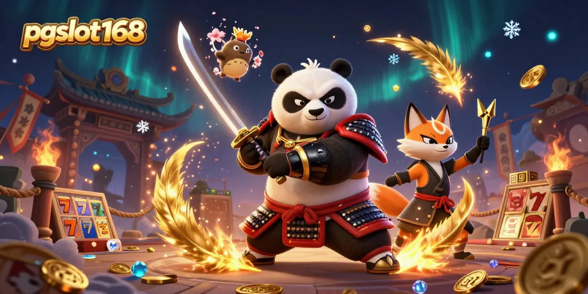 Experience high-stakes action with pgslot168's vibrant casino characters in an immersive 3D scene.