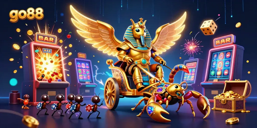Experience thrilling gameplay at go88 with vibrant characters and explosive game elements!