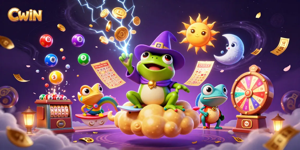 CWIN players enjoy a vibrant digital gaming scene with golden coins and prize elements