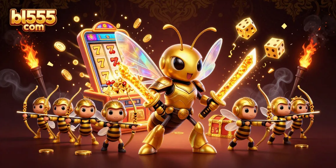 Experience thrilling moments with bl555 com, showcasing an exhilarating casino adventure with vibrant characters.